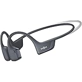 SHOKZ Openrun Pro 2 Mini Bone Conduction Sport Headphones, Open Ear Wireless Earphones with Bluetooth 5.3, Noise Cancelling Mics, IP55 Waterproof, 12H Playtime for Running, USB-C Quick Charge (Black)