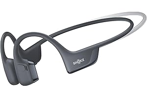 SHOKZ Casque à Conduction Osseuse OpenRun Pro 2 Mini, Écouteurs sans Fil Bluetooth 5.3, Microphones Réducteurs de Bruit, Étanchéité IP55, 12h d'Autonomie, Charge Rapide USB-C, Noir