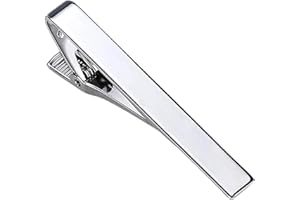 Lansonee 1 Pcs Men's Tie Clip Long Tie Clip Suitable For Men's Daily Life Wedding