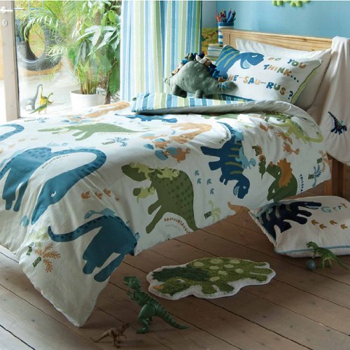 Dinosaur Single Boys Duvet Cover Set Designer Bedding