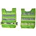 Produktbild 2pcs Reflective Grün Traffic Security Vest Netz Stripes Weste
