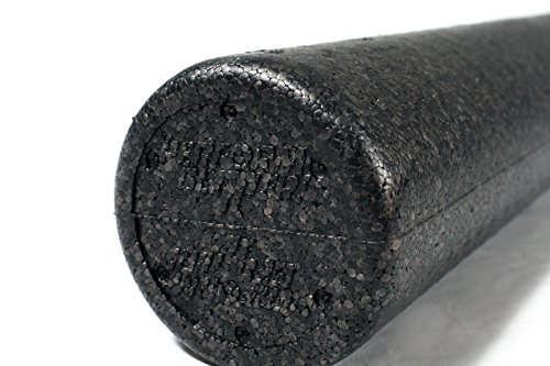 Perform Better Erwachsene Elite Foam Rolle, Schwarz, 90 x 15 cm - 3