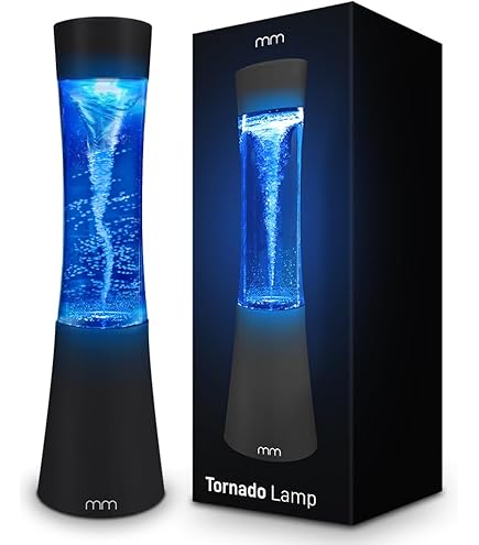 LJINNOVEX 10" Tornado Lap - LED Color Changing Vortex Aker, Nature-Inspired Night Light, USB - View #8