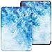 Produktbild WALNEW Amazon 10. Generation-2018 Kindle Paperwhite Hülle, Leichteste und Dünnste Hochwertige Lederhülle für Neue wasserfest Kindle Paperwhite 2018 mit Automatischer Aufwach/Ruhe-Funktion,Fish