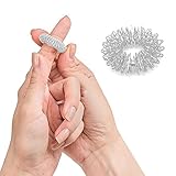 Spiky Sensory Finger Rings, Acupressure Massage Rings, Chinese Medicine Sujok Pain Therapy Finger Circulation Rings