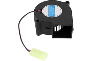 The Lord of the Tools 1pc 6028 Electric Fire Fan Motor Unit Brushless Fan Motor DC24V 0.07A Model SF6028SL(R) 60x28mm Compatible with Dimplex Wall Fire