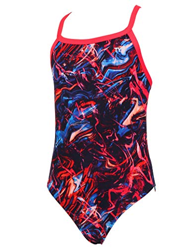 TYR Girl's Penello Diamond Fit Swimsuit - Red (28)