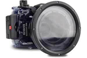 Sea Frogs Unterwassergehäuse für Sony RX100 VI Kamera, 60m/195ft Tauchtiefe