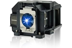 POXTEDSR EL PLP67/V13H010L67 Lampe de remplacement pour projecteur compatible avec Epson EB-S02 EB-S02H EB-X11 EH-TW480 EH-TW550 EB-X12 EB-X02 EB-S01 EB-S11 EB-S12 Home Cinema 500 707HD 710HD 750HD H436B