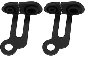 VGOL 2 Pezzi Protezione Per Porta Segnale Per Fotocamera Terminale Sincronizzazione Interfaccia Gomma A 10 Pin Compatibile Con Nikon D800 D800E D810