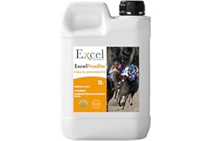 EXCEL SUPPLEMENTS EUROPE Excel SUPPLEMENTS ProElite | Suplemento de Aceite de Camelina |Caballos | Antioxidante | Antiinflamatorio | Natural 100% | Omegas 3, 6 y 9 | Desarrollo Muscular