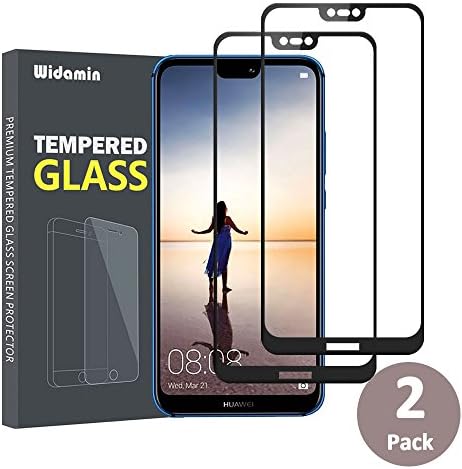 2Pack,Huawei P20 lite Full coverage Screen Protector,Tempered Glass Screen,Lifetime Warranty, 9H Hardness,Crystal Clearity,Scratch-Resistant,No-Bubble,screen film for P20 lite