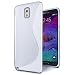 Produktbild Samsung Galaxy Note 3 Silikon Hülle Case in Transparent Cover Galaxy Note 3 Schutzhülle Handyhülle Cover Silikonhülle Rückschale