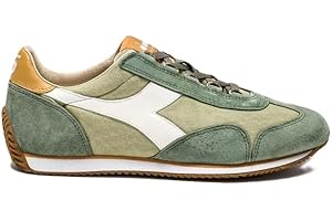 Diadora 3510J Sneakersy Uomo Blue/Green Heritage 1975 Equipe Stone WASH Shoe Man