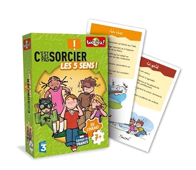 Bioviva - 0101006111 - Jeu de Société - C'est pas Sorcier - Les 5 Sens