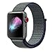Produktbild HILIMNY Für Apple Watch Armband 38MM, Ersatz für iwatch Armband Series 3, Series 2, Series 1 (Midnight Fog, 38MM)