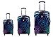 Tramp & Badger 100% polycarbonate, 360° Rotating Wheels, Premium Quality Designer Printed Non-Breakable & Extra Light Weight Trolley Bag- Multi-Colour (Set of 3, Cabin Size)-( with 1 year warranty ) RS.9781.00