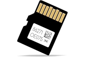 PNYZIK 2024 Latest Maps Navigation GPS SD Card Replace 86271-0E075 Fit for Toyota 4 Runner Prius Camry Corolla Sienna Tacoma Tundra, Updated Navigation Micro SD Card Support USA/Canada New Maps