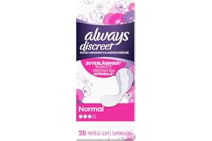 Always Discreet Protège-slips Normal 28 pour fuites urinaires