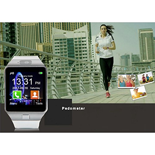 kivorsÂ® dz09Â Bluetooth Smart Watch mit Kamera Handgelenkriemen Uhr Handy SIM einfÃ¼gen Ã¼berstÃ¼tzt Call Reminder Nachricht Benachrichtigung TF Karte SchrittzÃ¤hler fÃ¼r Android Smartphones