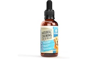 Petforia 100% Natural Pet Calming Drops | Dog Anxiety Relief | Anxiety Relief for Dogs | Dog Separation Anxiety Relief | Calms Hyperactive Dogs & Dog Barking | Cat & Dog Calming Supplements 50 ml
