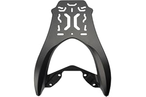 WEHOX Portapacchi per moto, portapacchi posteriore per Yamaha Nmax 155 N-MAX 2020-2025 (2025 imbottito)