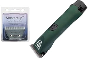 Masterclip MD Roamer Cordless Horse Clipper (MD Roamer con superfine, lama larga 30W 0,5mm)