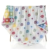 Kleitung Babydecke / Kuscheldecke / Schmusedecke / Strickdecke Kuschlige Pucktücher aus Musselin 100 % Baumwolle kba