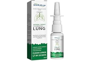 CIKIKI Kräuterspray Lunge Entgiftung Kräuter Reinigungsspray Rauchen zur Beseitigung von Rhinitis Verstopfung Nasenallergisches Spray