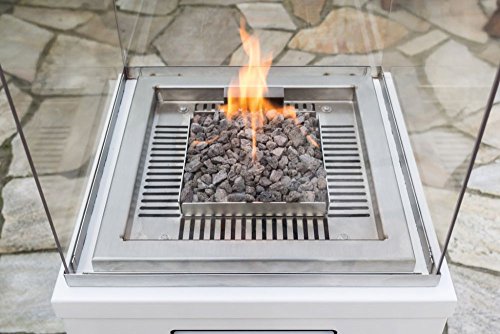 Spartherm Terrassen Heizstrahler Weiß Gasbetrieben Fuora Q - 3