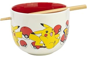 STOR POKEMON Pikachu - Bol à Ramen avec bagietka - 450 ml
