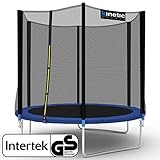 Kinetic Sports Gartentrampolin inkl. Sicherheitsnetz 183 bis 490cm Größenauswahl – Intertek GS zertifiziert - 3