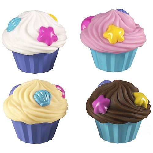 Preisvergleich Produktbild Munchkin 4 Piece Squirts Bath Toy, Cupcake