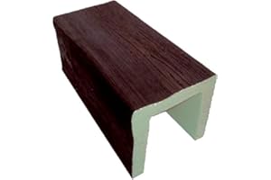VIGAS IMITACION MADERA VIGA IMITACION MADERA DECORATIVA DE POLIURETANO 15CM DE ANCHO X 15CM DE ALTO X 3 metros DE LARGO