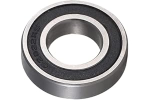 ANGEEK 1 pièce 6202 2RS Roulement à billes 15 mm x 35 mm x 11 mm Double protection rainurée roulements à billes pour bricolage, tours, moteurs, imprimantes 3D, fraiseuses, divers appareils mécaniques, etc.