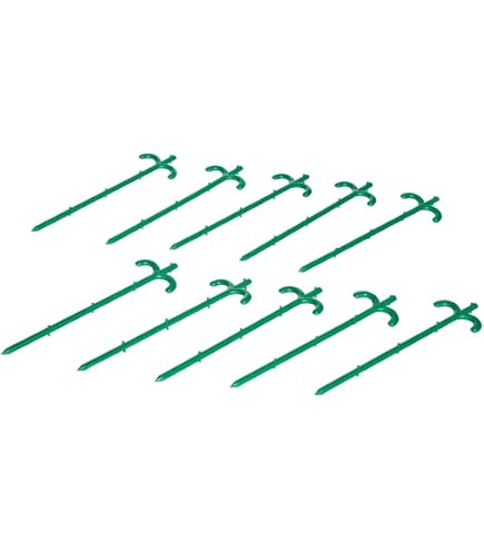 Connex Netz- & Folienhalter – 10 Stück, 11,5 Cm, Türkis, Zum Fixieren Von Gartenvlies & Netzen