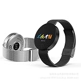 LongYu smart Watch Armbänder 0.96' Pulsüberwachung IP67 wasserdicht Schlafüberwachung 007PRO (Color : Black)