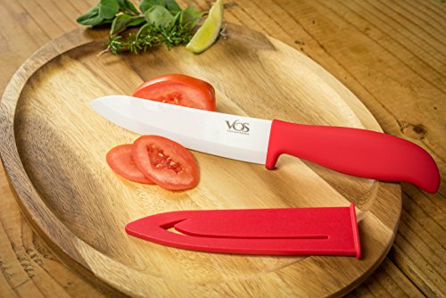 keramikmesser Set – 7 pcs Koch Keramik Küchenmesser Set-elegante Box von Vos - 4