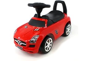 Mercedes-Benz SLS AMG Rutschauto Rutscher Kinderfahrzeug Kinderauto Lizenz NEU&OVP (rot)