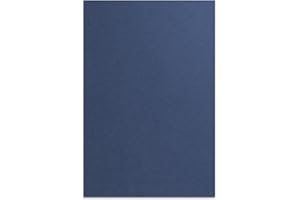 ‎KOPIERLADEN KARNATH GMBH Bindekarton/Deckblatt/Rückblatt, mittelblau 240 g/m² DIN A4, 100 Stück in Lederstruktur - Einbanddeckel für Bindungen, Umschlagmaterial