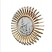 Produktbild AHNNER Retro Eisen Uhr, Große Art Style Deco Kreative Europäischen Goldrahmen Design Nicht Ticken Stumm Wanduhr Home Bar Büro Studie Dekor 20 ''