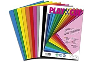 PLAY-CUT, Cartoncino fotografico formato A4, 300 g/m², 50 fogli, 10 farve