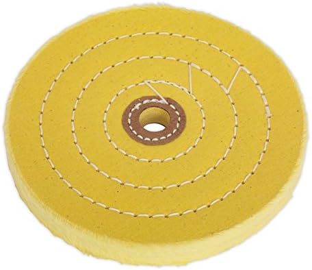Sealey Bg150Bwc Buffing Wheel ?150 X 13Mm 13Mm Bore Coarse