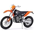 ROYAL DEALS 1:18 Scale Mini KTM Dirt Bike Diecast Model Bike Racing Vehicle Motocross 450 EXC Mini Motorbike Collection Toys for Children,multicolor