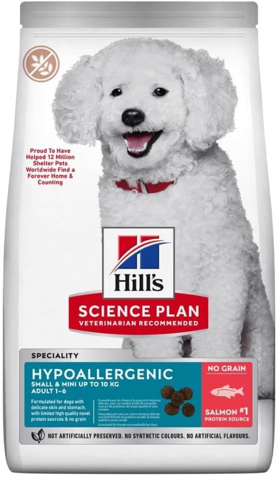 Hill's Hypoallergenic Somonlu Küçük Irk Yetişkin Köpek Maması 1.5kg