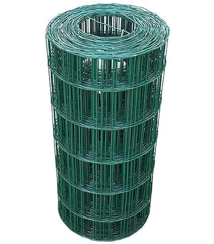 Grillage Jardin Vert 60cm Hauteur - Rouleau 25m Maille 75x100mm | Clôture Potager Et Animaux