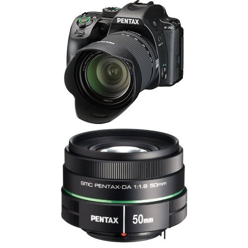 Pentax K-70 18/135mm + 50mm f1.8