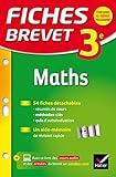 Fiches Brevet Maths 3e: fiches de révision