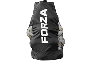 FORZA Jumbo Ball Carry Bag | 283L Heavy-Duty Sports Ball Storage - Drawstring Closure & Reinforced Adjustable Strap - Holds Up to 20 Balls – Multiple Colours