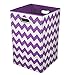 Modern Littles Colour Pop Folding Laundry Basket (Purple)